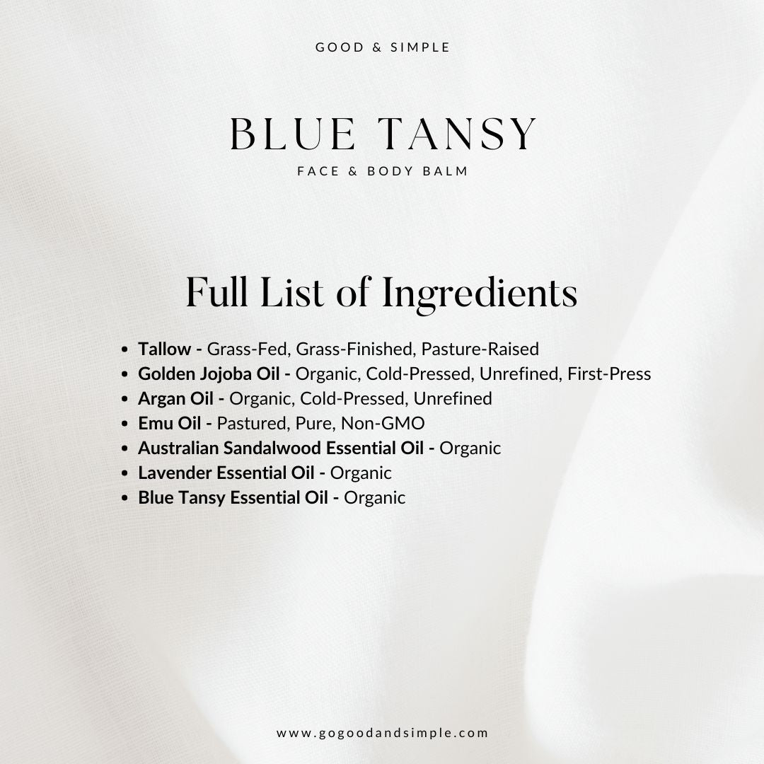 BLUE TANSY Whipped Face &amp; Body Balm